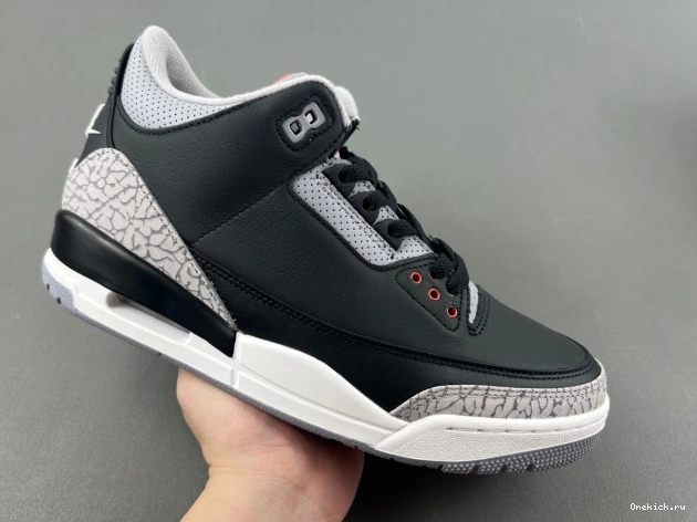 One Kick Cement Black 3 Jordan DN3707-010 Air 0802